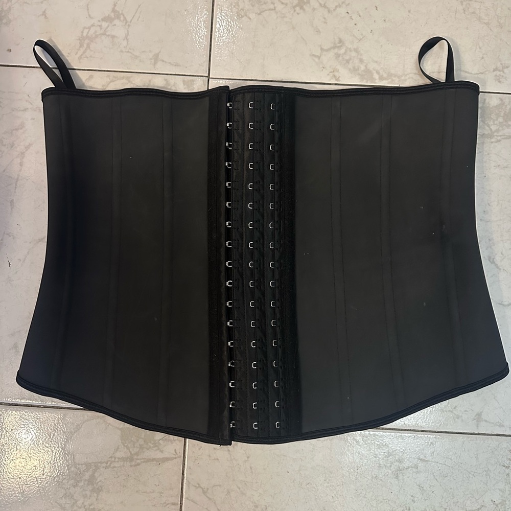 Black Corset Waist Trainer